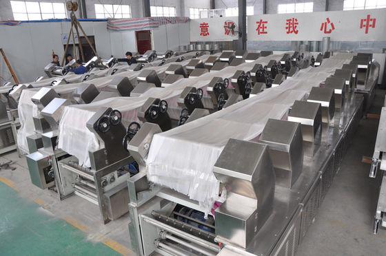 China Nicht gebratene sofortige Nudel, die Maschine starkes Edelstahl-Material macht fournisseur