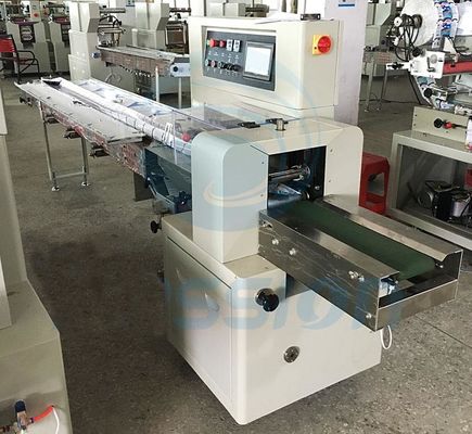 China Frühlingsrolle-Keks-Verpackungs-Maschine, horizontale automatische Keks-Verpackungsmaschine fournisseur