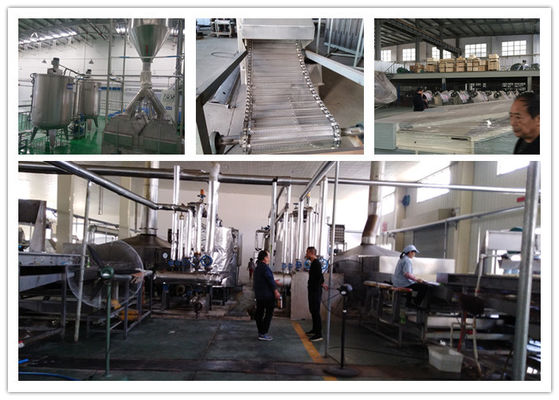 China Hohe Leistungsfähigkeits-gebratene Teig-Maschine, Inatant-Nudel produzierend, lärmarm fournisseur