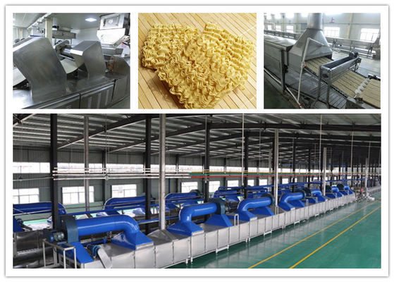 China Automatisches Chowmein, welches die Maschine nicht brät Produktion keine gebratene Linie der sofortigen Nudel herstellt fournisseur