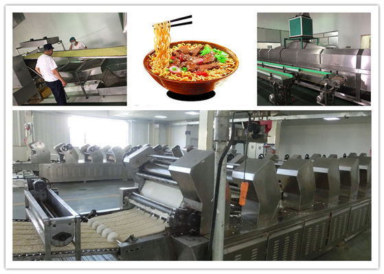 China Integrale Struktur-automatische Nudel, die Maschine, gebratene sofortige Nudel herstellt Maschine herstellt fournisseur