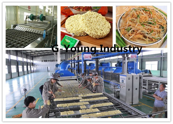 China Sofortige automatische Nudel, die Maschine für gebratene und bratene Nudel-Produktion herstellt fournisseur
