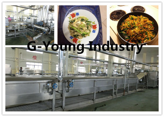 China Energiesparender Augenblick gebratene automatische Nudel, die Maschine hohe Produktions-Geschwindigkeit macht fournisseur